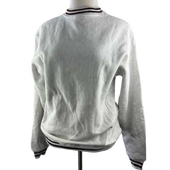 NWT Champion Reverse Weave Crew Loyola University Sweatshirt Gray Size Medium - Picture 5 of 9